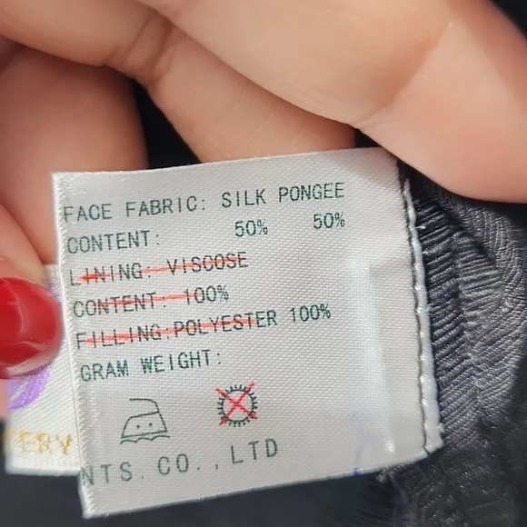 Vintage Silk Viscose Tapestry Jacquard Blouse - Picture 7 of 8